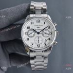 AAA Replica Longines Master Complications Watch Stainless Steel